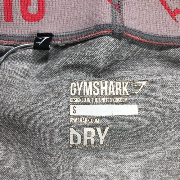 Gymshark Dry Leggings Size Small Gray Pink - Picture 4 of 8